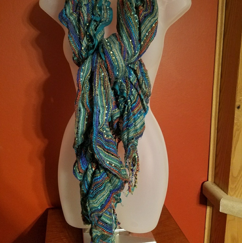 Multi Color Scarf - Picture 3 of 5